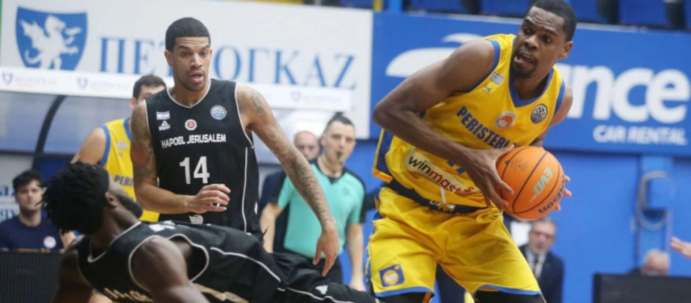 Basketball Champions League: «Τέλος» τα όνειρα για το Περιστέρι - Ήττα από την Χάποελ Ιερουσαλήμ